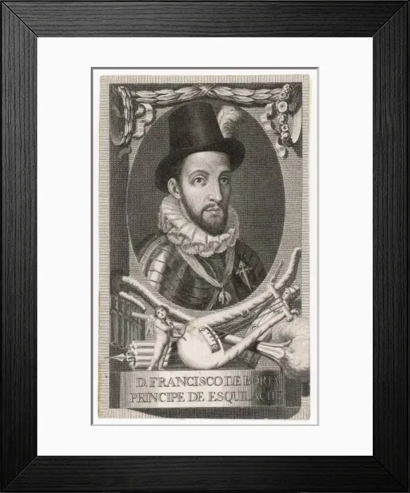 Framed Print : Francisco Borgia (Later) Framed Print : Francisco Borgia (Later)