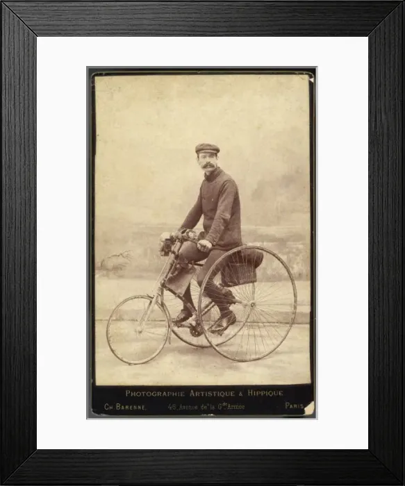 Framed Print : Tricycle Cabinet Photo Framed Print : Tricycle Cabinet Photo
