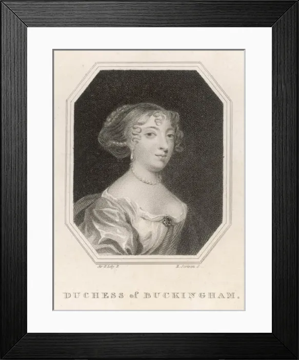 Framed Print : Mary Duchess Buckingham Framed Print : Mary Duchess Buckingham