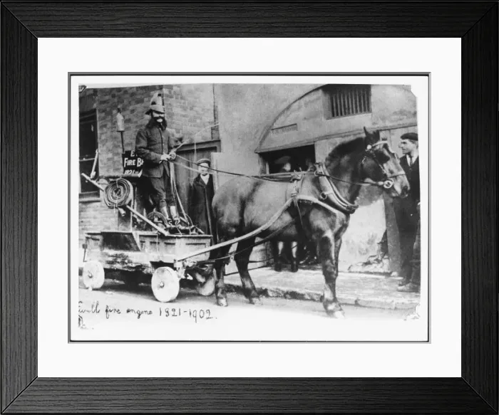 Framed Print : FIRE ENGINE 1821 - 1902 Framed Print : FIRE ENGINE 1821 - 1902
