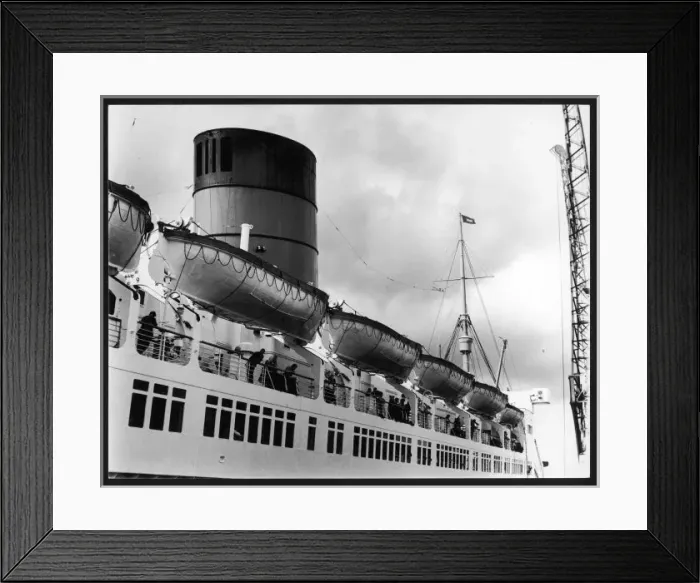 Framed Print : Lifeboats on Ship Framed Print : Lifeboats on Ship