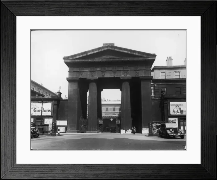 Framed Print : Euston Arch Framed Print : Euston Arch
