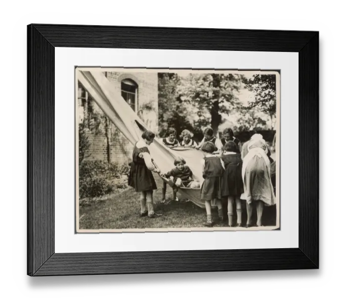 Framed Print : Fire Drill 1930S Framed Print : Fire Drill 1930S