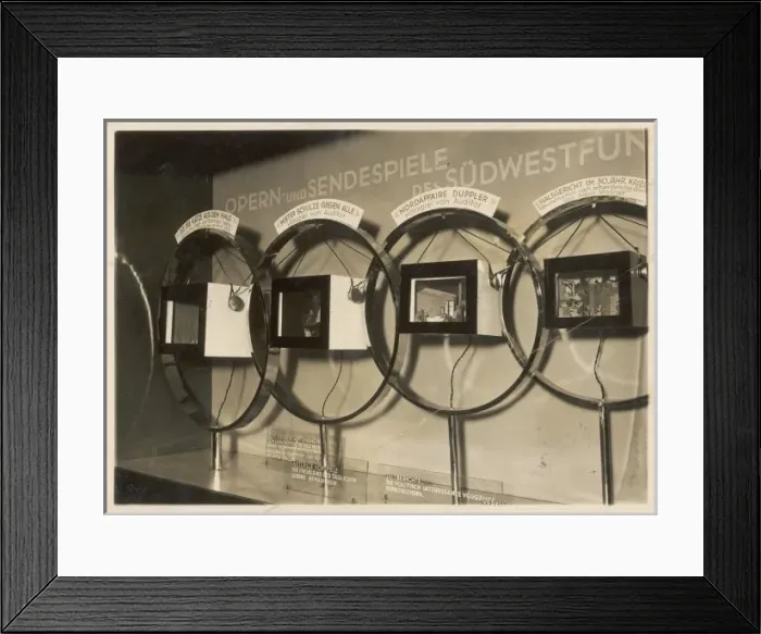 Framed Print : Berlin Radio Exhibition Framed Print : Berlin Radio Exhibition