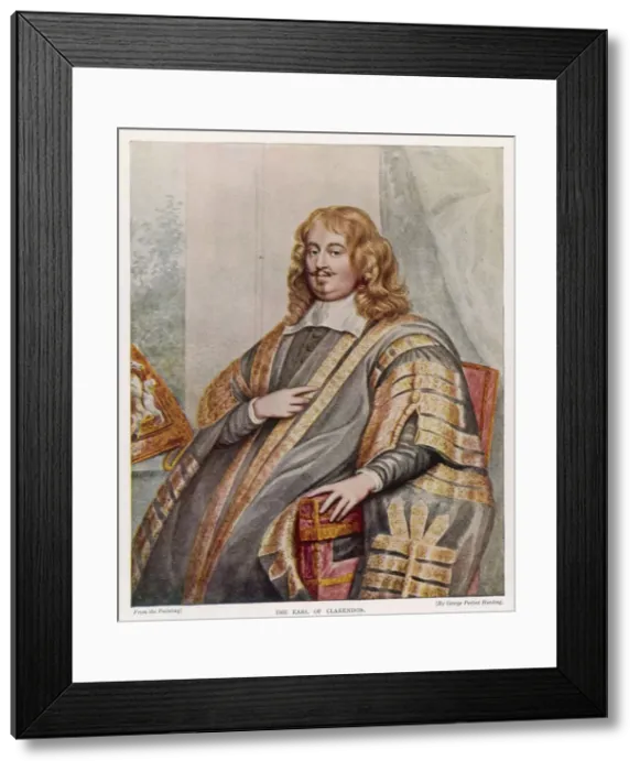Framed Print : Edward Earl Clarendon Framed Print : Edward Earl Clarendon