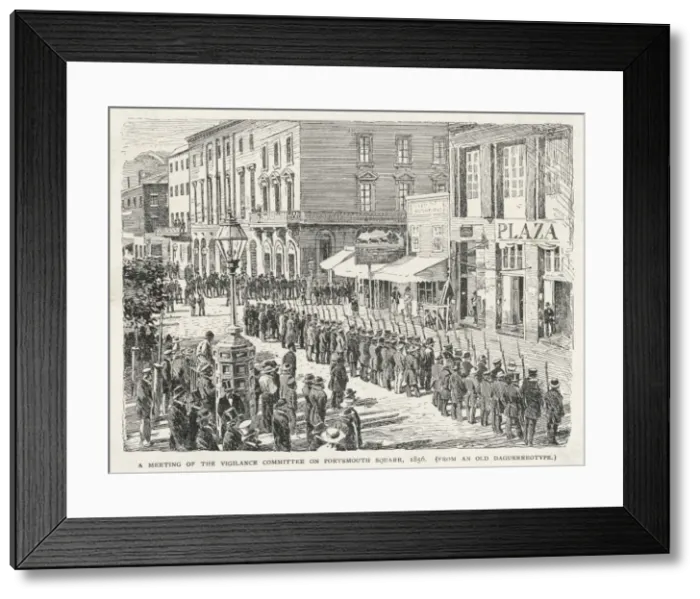 Framed Print : Vigilantes / San Francisco Framed Print : Vigilantes / San Francisco