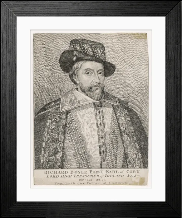 Framed Print : Richard First Earl Cork Framed Print : Richard First Earl Cork