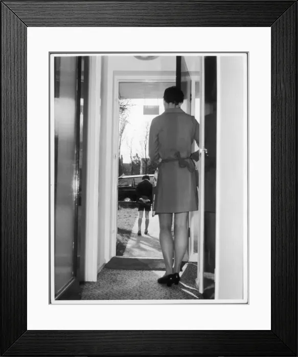 Framed Print : So Sad to Go to School Framed Print : So Sad to Go to School