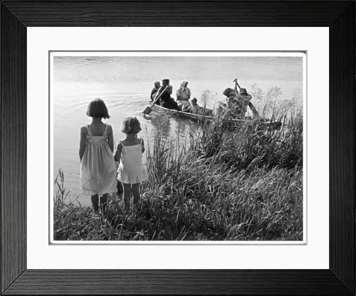 Framed Print : Hungarian Rowing Boat Framed Print : Hungarian Rowing Boat