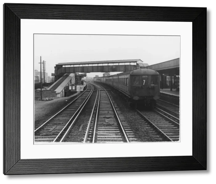 Framed Print : Electric Train 1940S Framed Print : Electric Train 1940S