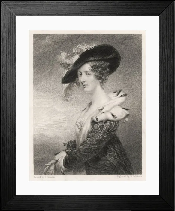 Framed Print : Georgiana Lady Dover 2 Framed Print : Georgiana Lady Dover 2