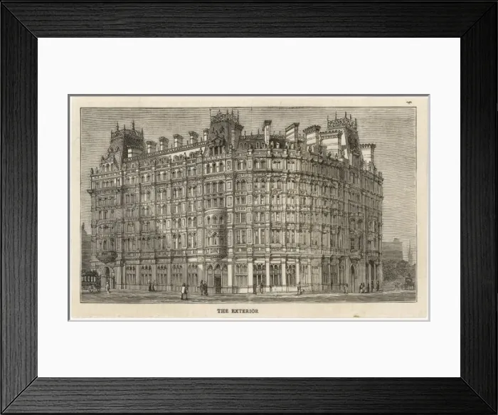 Framed Print : The Grand Hotel, London Framed Print : The Grand Hotel, London