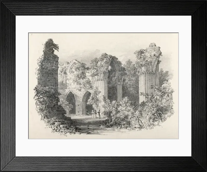 Framed Print : Bayham Abbey 5 of 6 Framed Print : Bayham Abbey 5 of 6