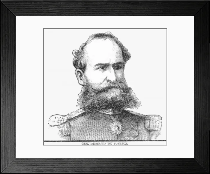 Framed Print : Deodaro Da Fonseca Framed Print : Deodaro Da Fonseca