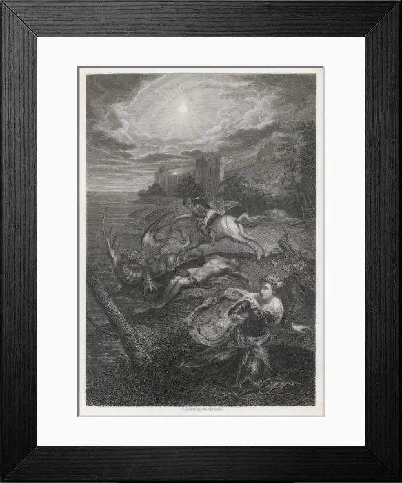 Framed Print : St George (Tintoretto) Framed Print : St George (Tintoretto)