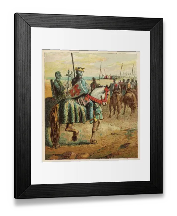 Framed Print : Robert in First Crusade Framed Print : Robert in First Crusade
