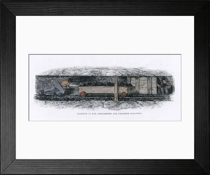 Framed Print : Mine, Trapper (Colour) Framed Print : Mine, Trapper (Colour)