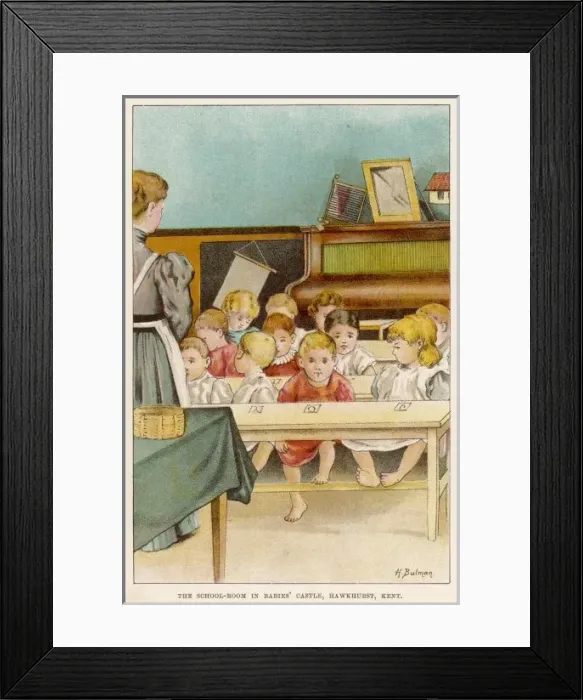 Framed Print : Infant School, Hawkhurst Framed Print : Infant School, Hawkhurst