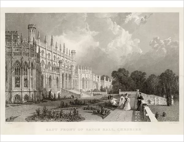 East Front of Eaton Hall