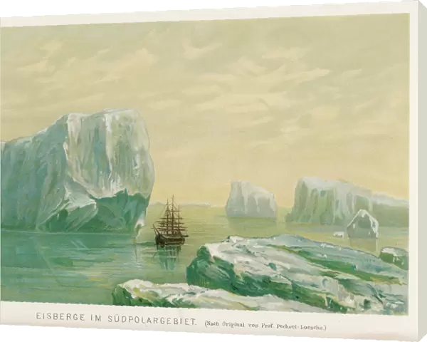 Antarctic Iceberg  /  1895