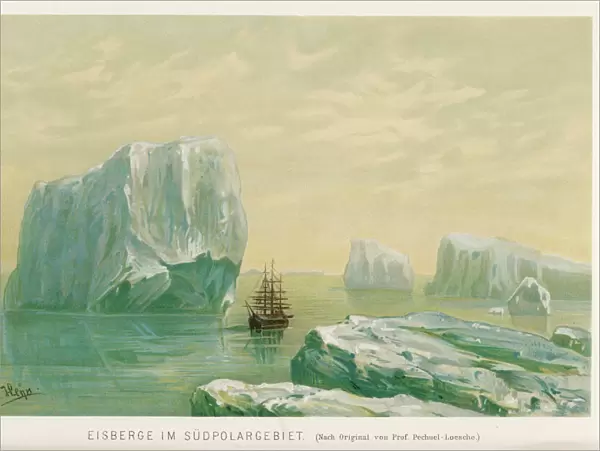 Antarctic Iceberg  /  1895