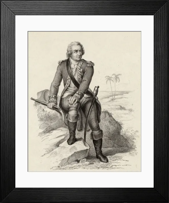 Framed Print : L-A De Bougainville Framed Print : L-A De Bougainville