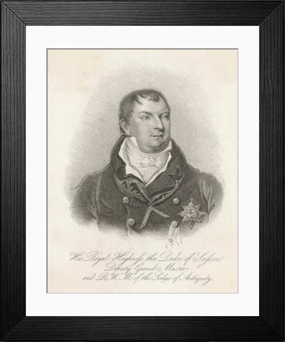 Framed Print : Augustus Frederick Framed Print : Augustus Frederick