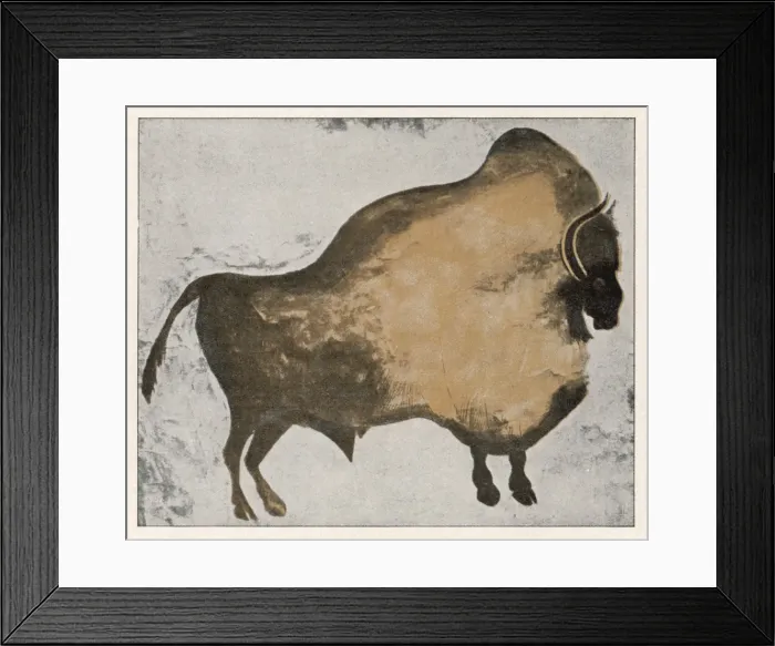 Framed Print : Les Eyzies Bison (1) Framed Print : Les Eyzies Bison (1)