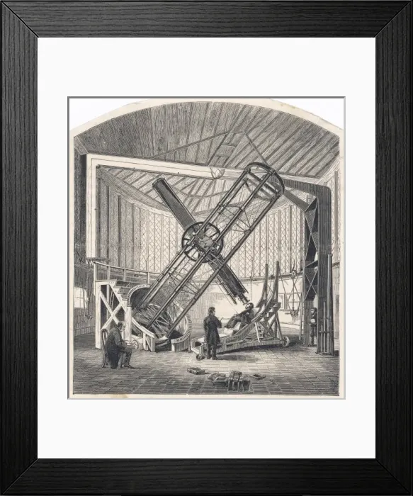 Framed Print : Greenwich Obs / Gt Equat Framed Print : Greenwich Obs / Gt Equat