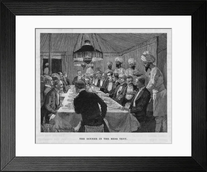 Framed Print : Dressed for Dinner Framed Print : Dressed for Dinner