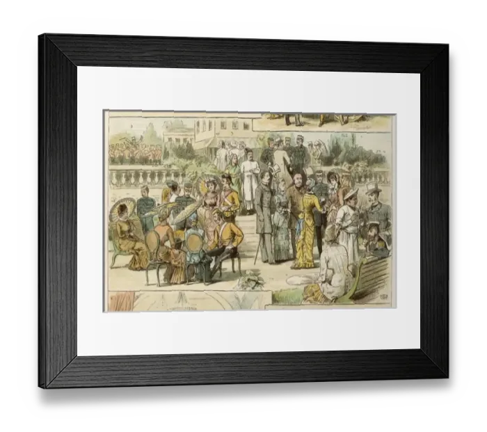 Framed Print : Reception, Poona Framed Print : Reception, Poona