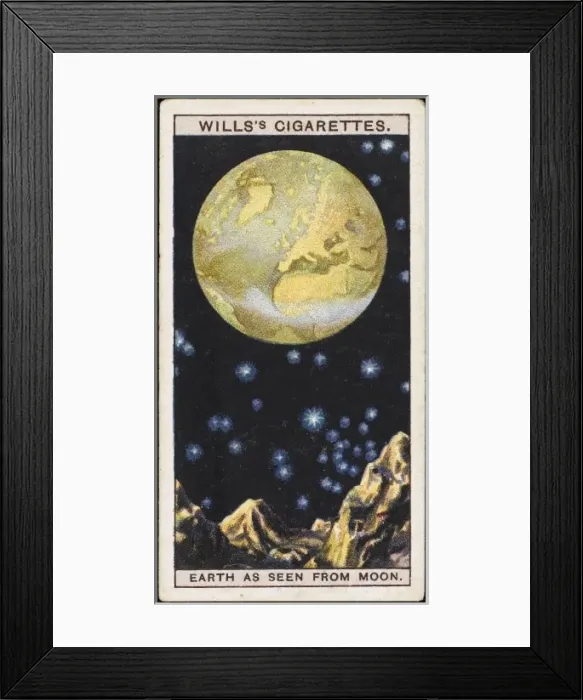 Framed Print : Earth Seen from Moon Framed Print : Earth Seen from Moon