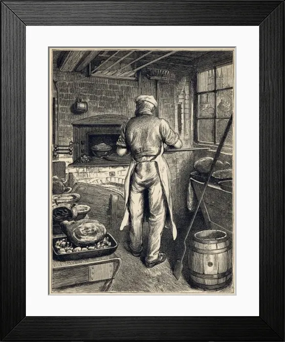 Framed Print : Collecting Dinner Framed Print : Collecting Dinner