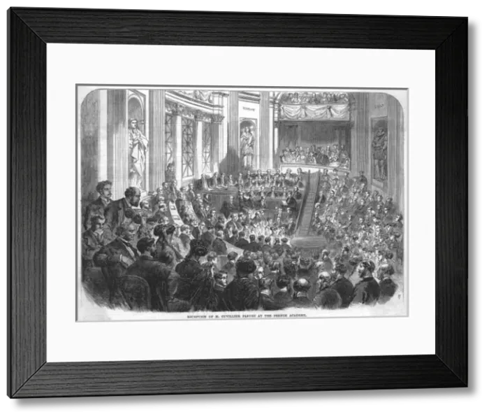 Framed Print : Academie Francaise 1867 Framed Print : Academie Francaise 1867