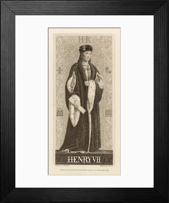 Framed Print : Henry Vii / Williams Framed Print : Henry Vii / Williams