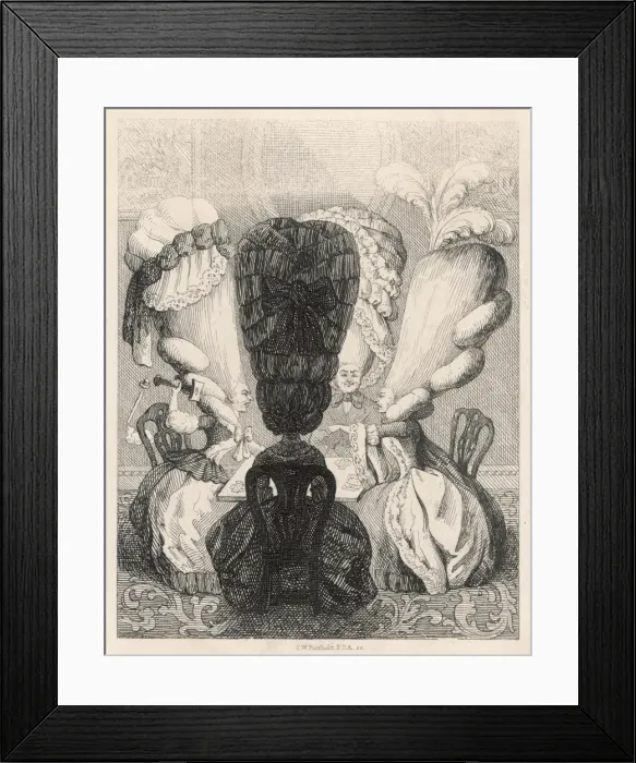 Framed Print : Toilet / Hair / Styles Framed Print : Toilet / Hair / Styles