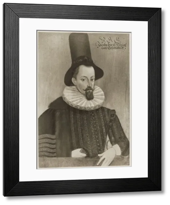 Framed Print : James I (Elstracke) Framed Print : James I (Elstracke)