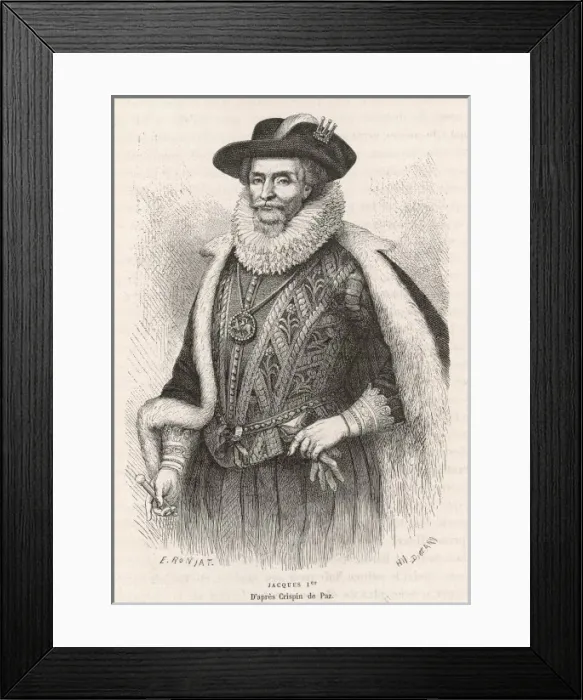 Framed Print : James I (Ronjat) Framed Print : James I (Ronjat)