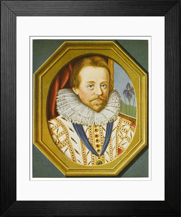 Framed Print : James I (Miniature) Framed Print : James I (Miniature)