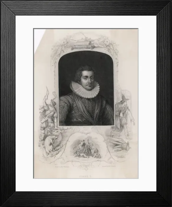 Framed Print : James I (Vansomer) Framed Print : James I (Vansomer)