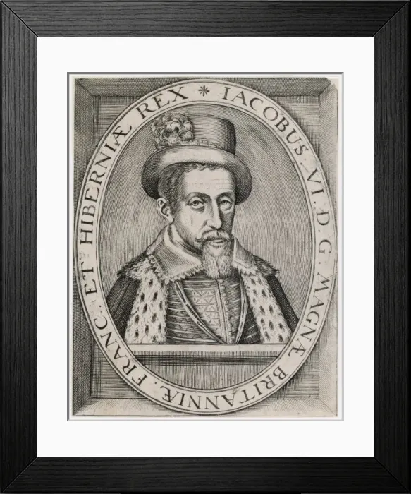 Framed Print : James 1 (Dour) Framed Print : James 1 (Dour)