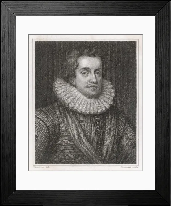 Framed Print : James I (Vansomer)