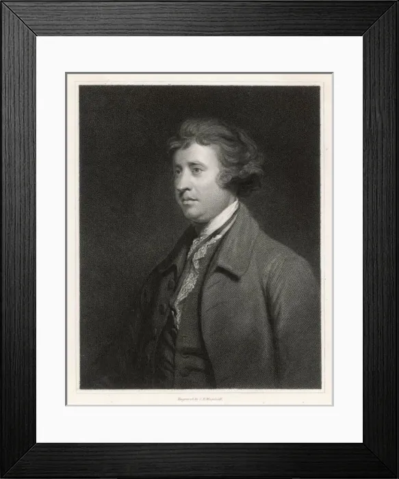 Framed Print : Edmund Burke (Reynolds1) Framed Print : Edmund Burke (Reynolds1)