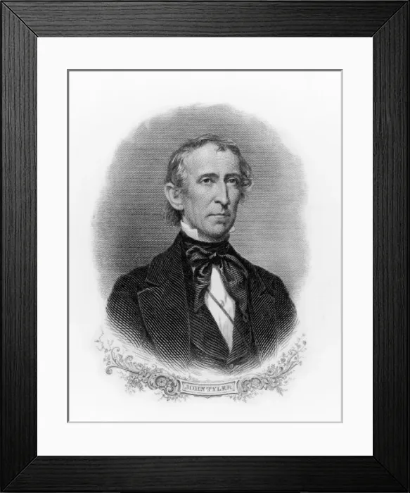 Framed Print : John Tyler President Framed Print : John Tyler President