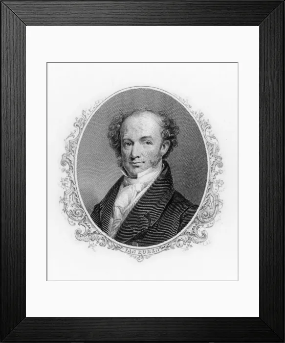Framed Print : Martin Van Buren 19C Framed Print : Martin Van Buren 19C
