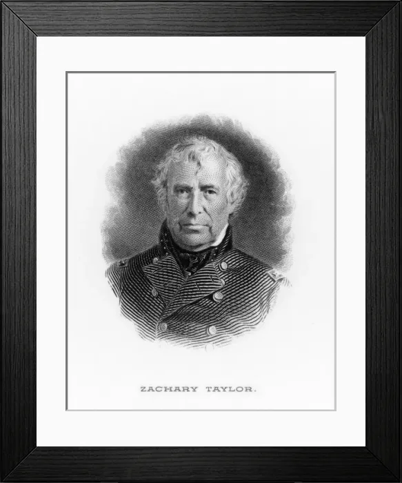Framed Print : Zachary Taylor President Framed Print : Zachary Taylor President