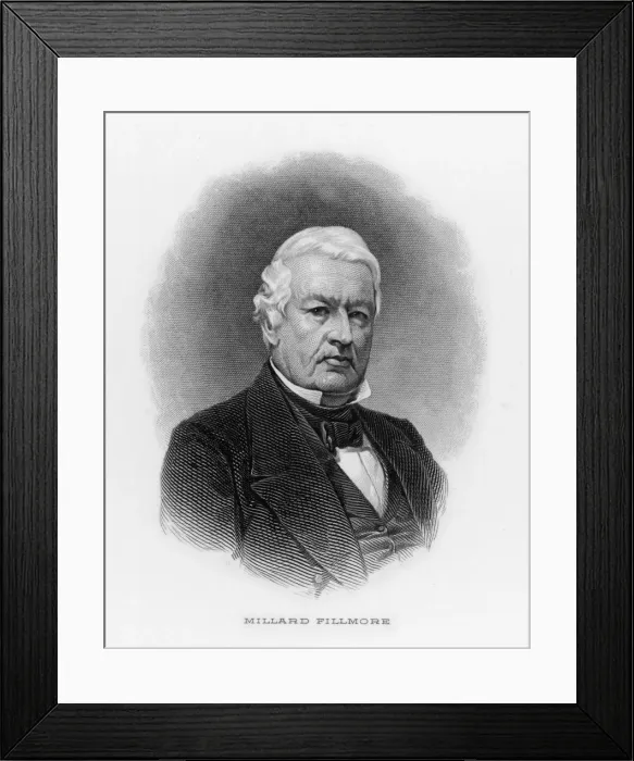Framed Print : Millard Fillmore 19C Framed Print : Millard Fillmore 19C