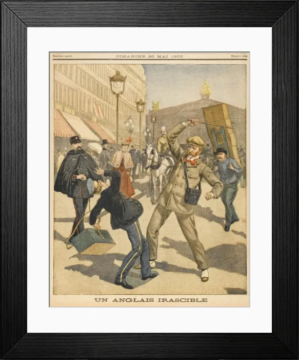 Framed Print : English / French Nationals Framed Print : English / French Nationals