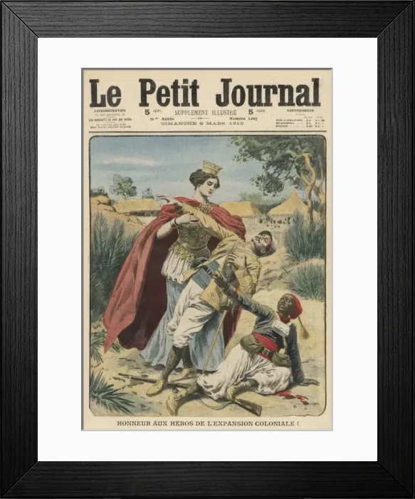 Framed Print : Colonial Hero 1910