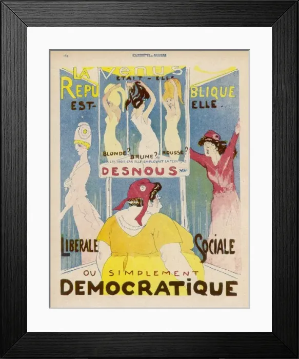 Framed Print : Marianne Versions 1910 Framed Print : Marianne Versions 1910